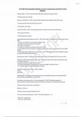 WGU D027 OA Remediation &lpar;Michelle's Version&rpar; Exam Questions with 100&percnt; Verified Solutions&period;