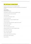 HSC 343 Exam 2 &vert;&vert; Already Passed&period;