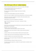 HSC 4551 Exam 1 USF &vert;&vert; A&plus; Verified Solutions&period;
