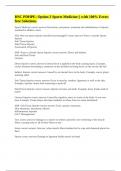 HSC PDHPE&colon; Option 3 Sports Medicine &vert;&vert; with 100&percnt; Error-free Solutions&period;