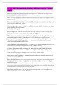 IICRC RRT Exam Study Guide &vert;&vert; All Answers Are Correct 100&percnt;&period;