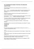 ACI AGGREGATE BASE TESTING TECHNICIAN QUESTIONS