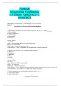 Test Bank - for Microbiology Fundamentals A Clinical Approach 3rd Edition by Marjorie Kelly Cowan All Chapters Complete Guide A&plus; 