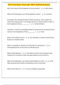 OTF Final Exam Test with 100&percnt; Verified Answers