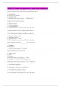NUR335 Exam one questions &vert;&vert; with True Solutions&period;
