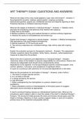 ART THERAPY EXAM I QUESTIONS AND ANSWERS