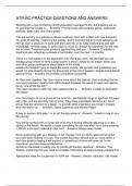 ATR-BC PRACTICE QUESTIONS AND ANSWERS