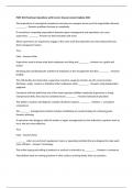 PSET 301 Final Exam Questions with Correct Answers Latest Update 2025
