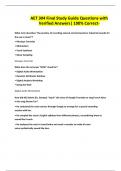 AET 304 Final Study Guide Questions with Verified Answers&vert; 100&percnt; Correct-