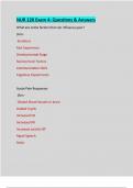 Exam 4 &rpar;NUR 120 Exam 4&colon; Questions & Answers&colon; Latest Updated A&plus;  Guide Solution