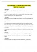 C207 2 EXAM QUESTIONS WITH DETAILED VERIFIED ANSWERS