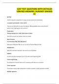C207 TEST QUESTIONS WITH DETAILED VERIFIED ANSWERS &sol;AL