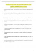NURS 172 EXAM 2 &vert; COMPLETE QUESTIONS WITH 100&percnt; RATED CORRECT ANSWERS &vert; GRADED A&plus; &vert; 2025