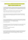 NURS 172 EXAM 3 &vert; COMPLETE QUESTIONS WITH 100&percnt; RATED CORRECT ANSWERS &vert; GRADED A&plus; &vert; 2025