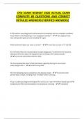 CPSI EXAM NEWEST 2025 ACTUAL EXAM COMPLETE 80 QUESTIONS AND CORRECT DETAILED ANSWERS &lpar;VERIFIED ANSWERS&rpar;