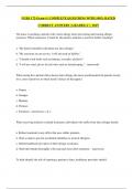 NURS 172-Exam 4 &vert; COMPLETE QUESTIONS WITH 100&percnt; RATED CORRECT ANSWERS &vert; GRADED A&plus; &vert; 2025