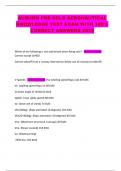 Auburn Pre-Solo Aeronautical Knowledge Test Exam With 100&percnt; Correct Answers 2025