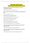 D662 Exam Questions and Answers&vert;2025 Update&vert;100&percnt; Correct