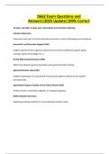 D662 Exam Questions and Answers&vert;2025 Update&vert;100&percnt; Correct