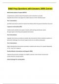 D662 Prep Questions with Answers 100&percnt; Correct