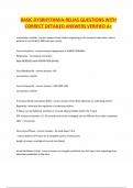 BASIC DYSRHYTHMIA-RELIAS QUESTIONS WITH CORRECT DETAILED ANSWERS VERIFIED A&plus;