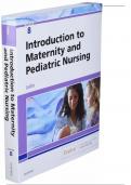 TEST BANK FOR INTRODUCTION TO MATERNITY AND PEDIATRIC NURSING&comma; 8TH EDITION BY GLORIA LEIFER&vert; ALL CHAPTERS 1-34&vert; COMPLETE GUIDE A&plus;&vert;&vert;ISBN&colon; 9780323550673&vert;&vert;LATEST UPDATED EDITION&vert;