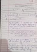 ECONOMICS CHAPTER DEVELOPMENT 