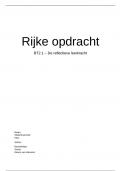 Rijke opdracht periode 3&comma; Bt2&period;1 - De reflectieve leerkracht &lpar;cijfer&colon; 8&comma;1&rpar;