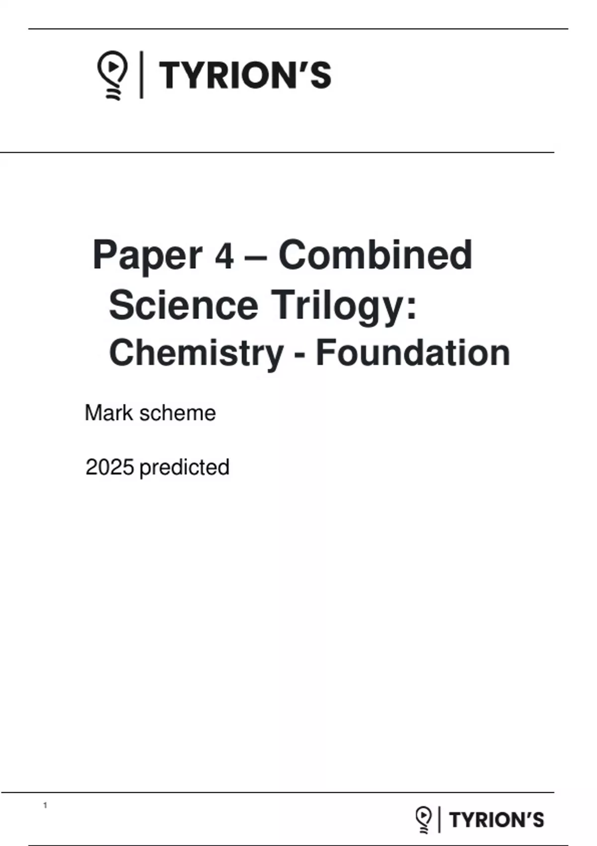 aqa-gcse-combined-science-triology-chemistry-2f-2025-predicted-mark