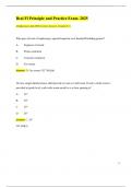 Bcai Fl Principle and Practice Exam&period; 2025 All Questions And 100&percnt; Correct Answers&period; Graded A&plus;&vert;&vert;