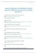 cmsp test Questions with Detailed Verified  Answers &lpar;100&percnt; Correct Answers&rpar; &sol;Already  Graded A&plus;