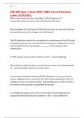 EPA 608 Type 2 Exam With 100&percnt; Correct Answers Latest 2024&sol;2025&period;