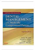 dental management of the medically compromised patient 8th edition by little test&lowbar;bank
