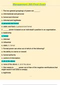 Management 300 Exam 1&comma;2 and 3 2025 Comprehensive Questions And Verified Answers&sol; Complete Solutions &vert;Get It 100&percnt; Accurate&excl;&excl;