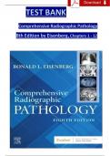 TEST BANK COMPREHENSIVE RADIOGRAPHIC PATHOLOGY 8TH EDITION BY EISENBERG