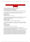 NCCHC CCHP Exam question with answers