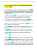 Nyc tattoo license Exam First Proven Questions And Answers 2025  