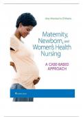 Test Bank For Maternity&comma; Newborn and Women's Health Nursing&period; A Case Based Approach 1st Edition By Amy Mandeville O'Meara