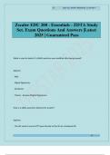 Zscaler EDU 200 - Essentials - ZDTA Study Set&period; Exam Questions And Answers &vert;Latest 2025 &vert; Guaranteed Pass