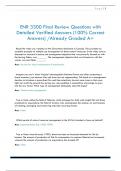ENR 3300 Final Review Questions with  Detailed Verified Answers &lpar;100&percnt; Correct  Answers&rpar; &sol;Already Graded A&plus;