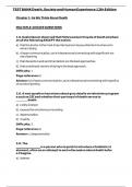 TEST  BANK  Death  Society  and  Human  Experience  12th  Edition