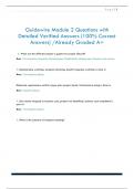 Guidewire Module 2 Questions with  Detailed Verified Answers &lpar;100&percnt; Correct  Answers&rpar; &sol;Already Graded A&plus;