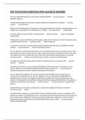 EMT STATE EXAM QUESTIONS WITH ACCURATE ANSWERS
