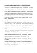 EMT ENTRANCE EXAM QUESTIONS WITH ACCURATE ANSWERS