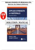 Solutions Manual for Applied Strength of Materials&comma; 7e by Robert Chapter 1-14