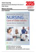 Test Bank for Advanced Practice Nursing 3rd Edition by MaloneKennedy 9781719645256