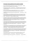 EMT BLOCK 3 EXAM QUESTIONS WITH ACCURATE ANSWERS