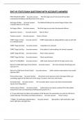 EMT NY STATE EXAM QUESTIONS WITH ACCURATE ANSWERS