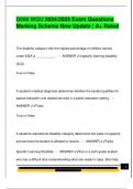 D096 WGU 2024&sol;2025 Exam Questions  Marking Scheme New Update &vert; A&plus; Rated