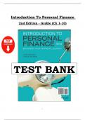 Test Bank For Introduction To Personal Finance 2nd Edition - Grable&comma; &lpar;Ch 1 to 10 Covered&rpar; > Pdf File <